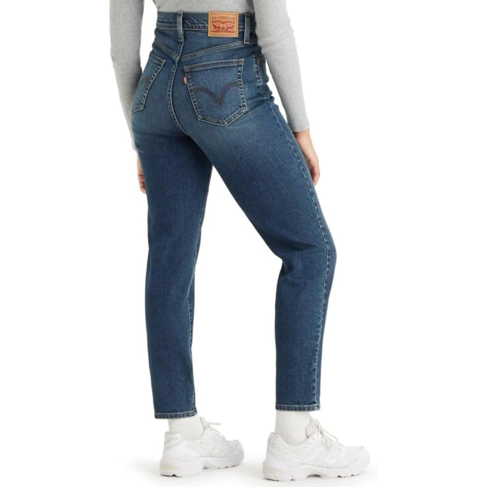 LEVI’S High Waisted Mom Jean Ankle Denim Casual Retro Style Coastal Cowgirl